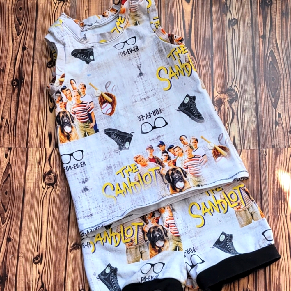 Baseball Sandlot Outfit Tank & Joggers Killing Me Smalls